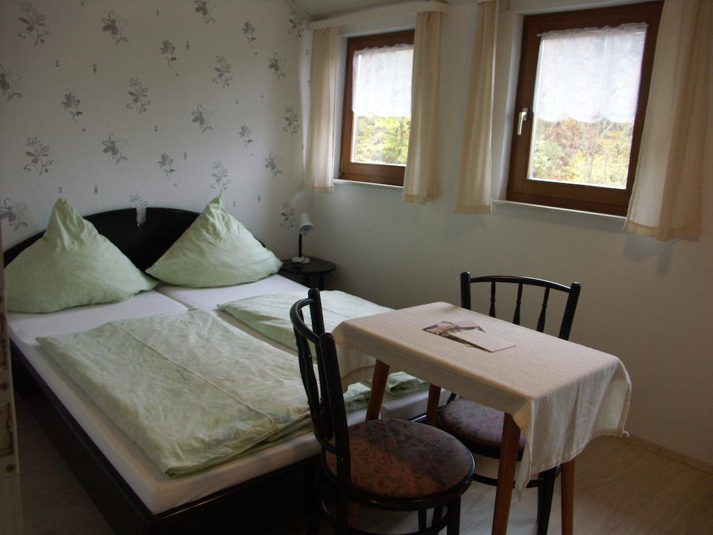 Waldpension Zum Felsenkeller Lichtenfels-Sachsenberg Esterno foto