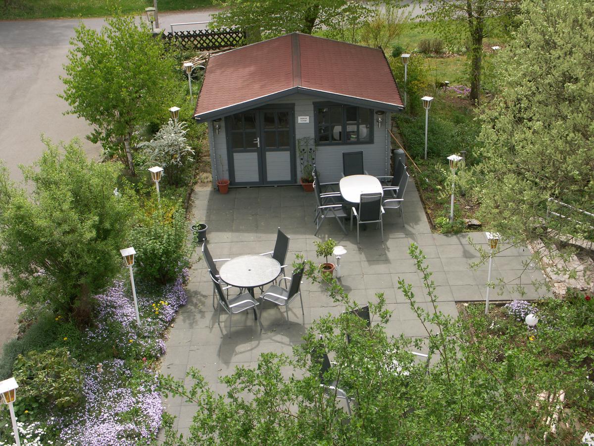 Waldpension Zum Felsenkeller Lichtenfels-Sachsenberg Esterno foto